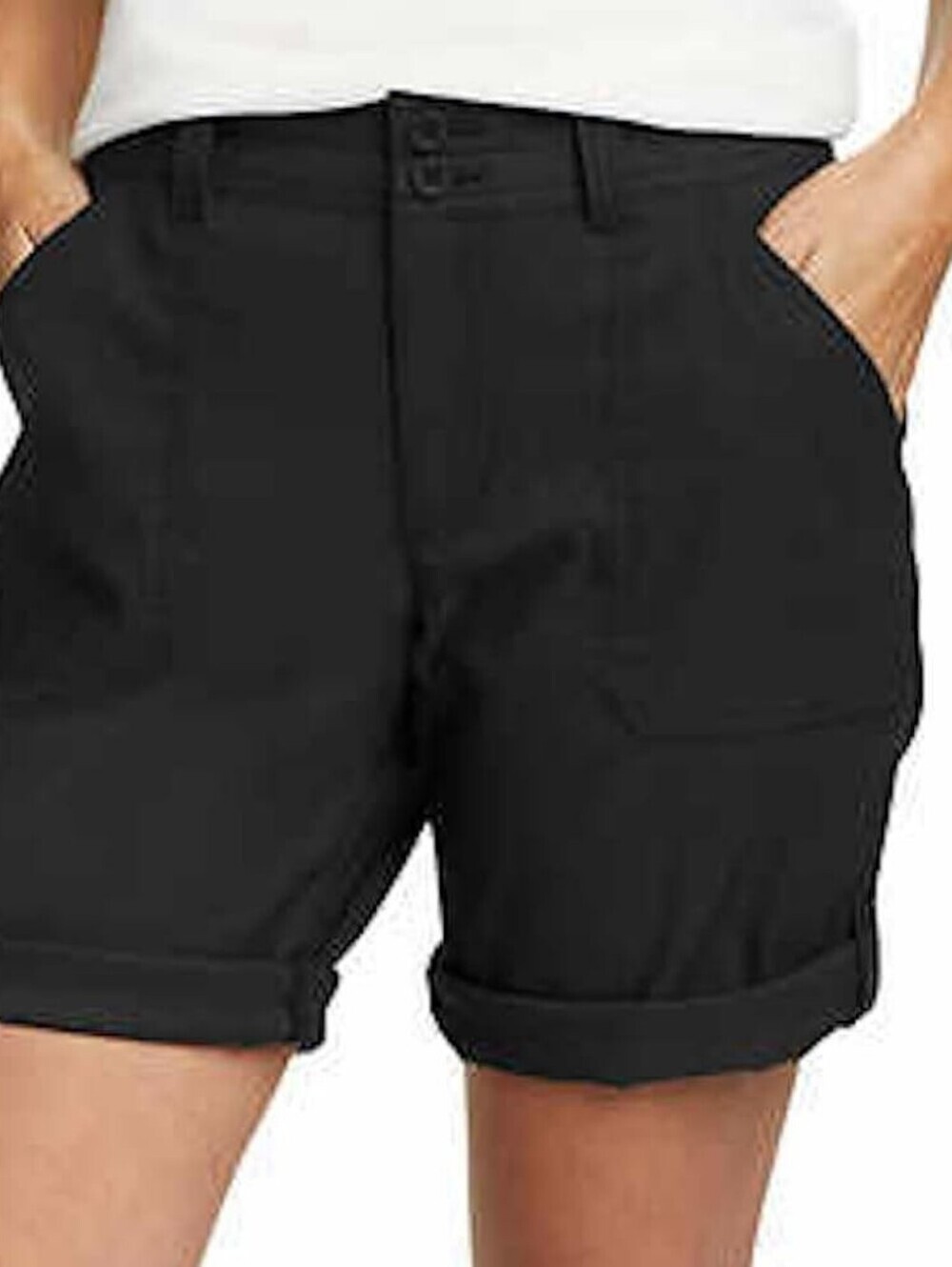 Eddie Bauer Black Women's Shorts, Size 8